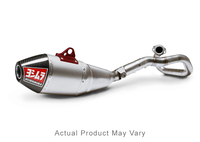 Scarico Yoshimura RS-4 racing con curve in acciaio