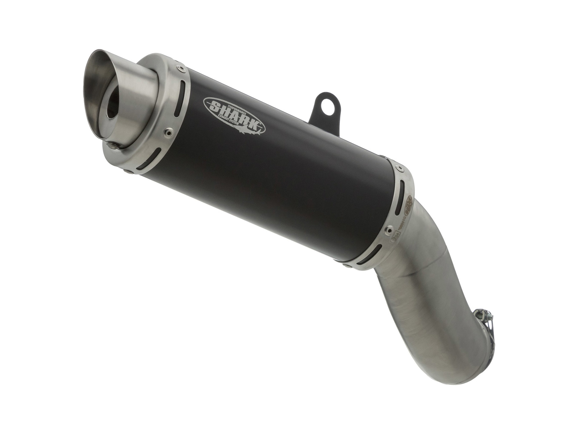 Silenziatore omologato Shark FACTORY Alluminio nero per KAWASAKI Z 1000 SX 2017-2019