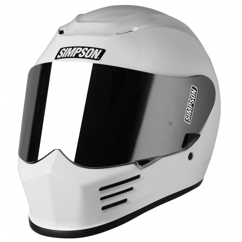 Casco Simpson Speed Bianco
