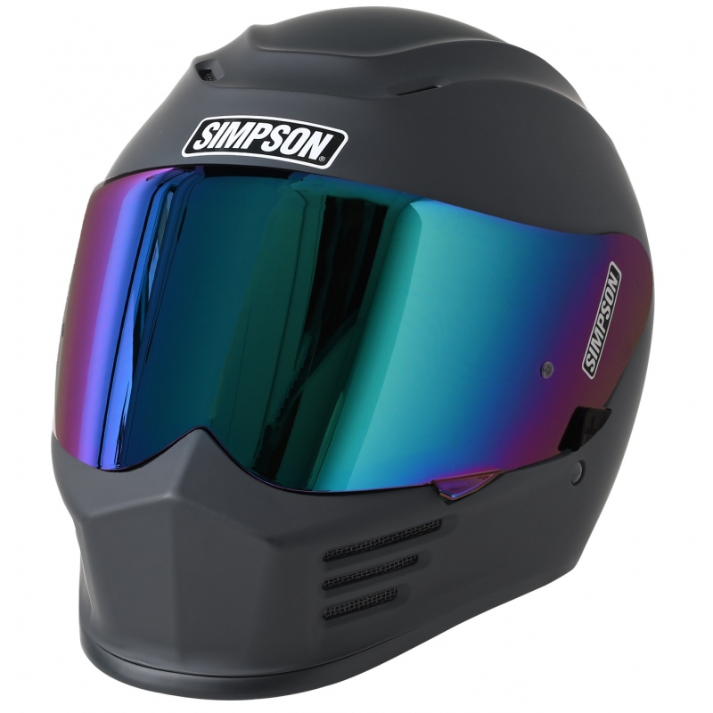 Casco Simpson Speed Nero Opaco