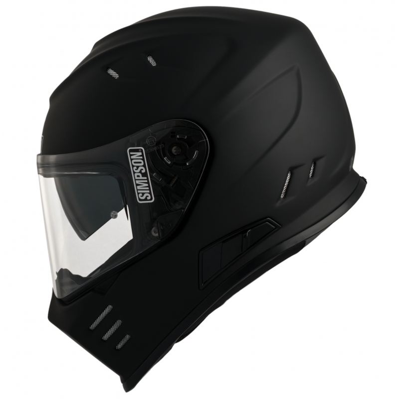 Casco Simpson Venom Nero Opaco