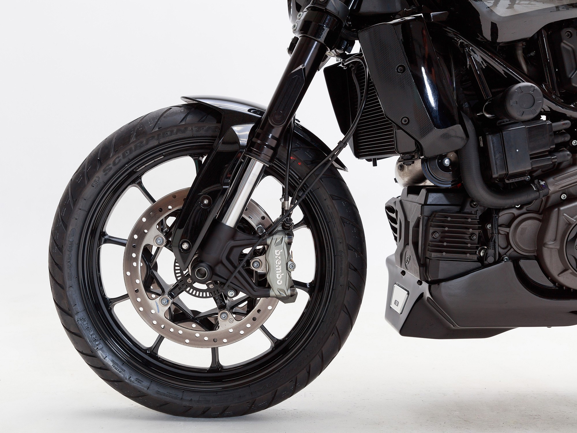 Parafango Anteriore Moto Per Suzuki GSXR 750 / 1000 (2017-2022) | Carenatura ABS Nero, Antispruzzo