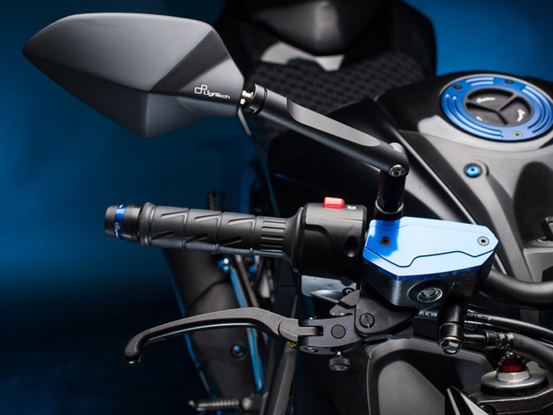 Leva freno magnesio/alluminio Lightech ribaltabile profilo Standard per KAWASAKI Z 800 2013-2016