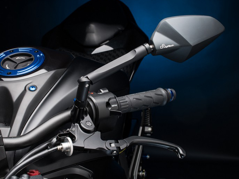 Leva frizione magnesio/alluminio Lightech ribaltabile profilo Standard per KAWASAKI Z 800 2013-2016
