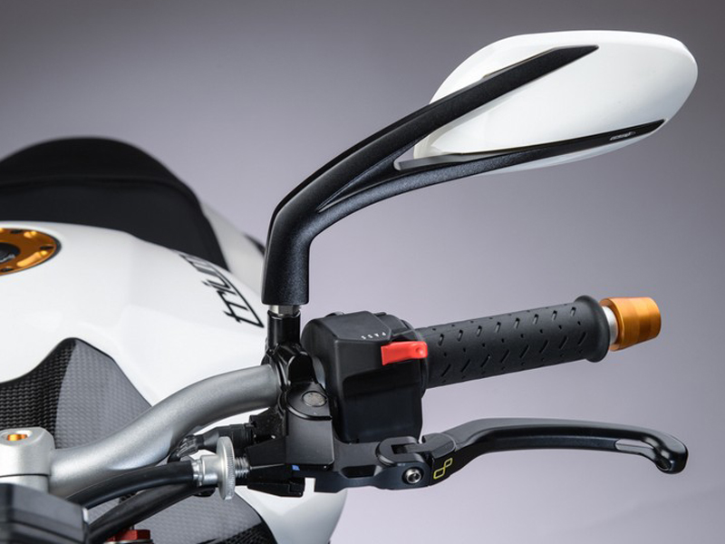 Leva frizione magnesio/alluminio Lightech ribaltabile profilo Standard per TRIUMPH SPEED TRIPLE 1050 /R 2011-2016