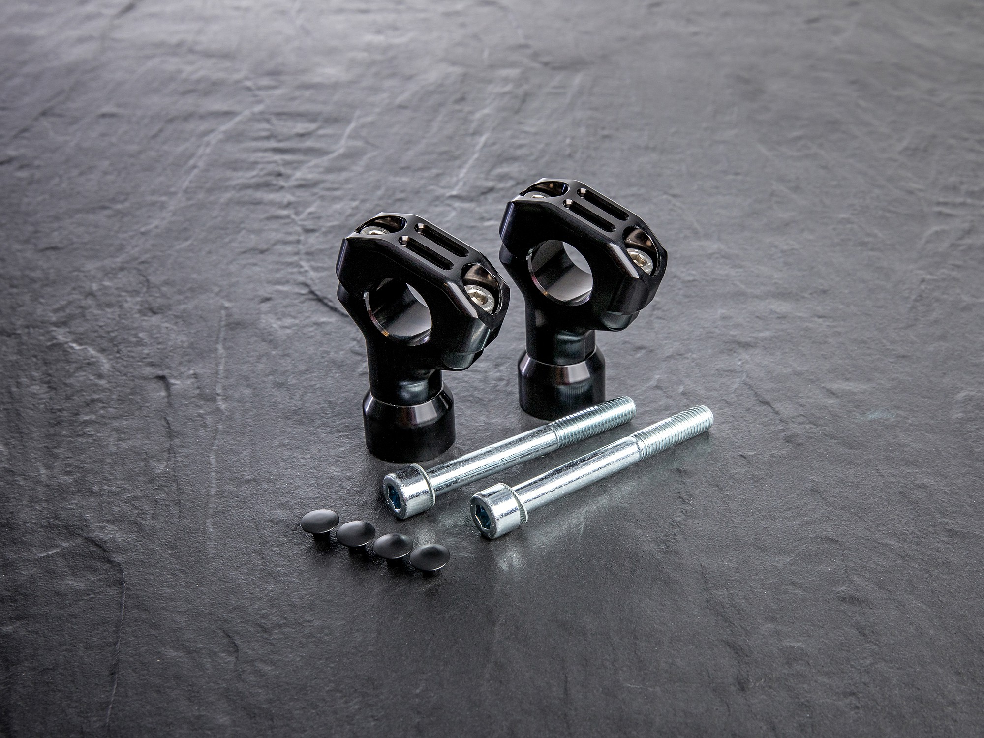 Riser inclinati Ø 1 inch , altezza 50 mm per Harley Davidson