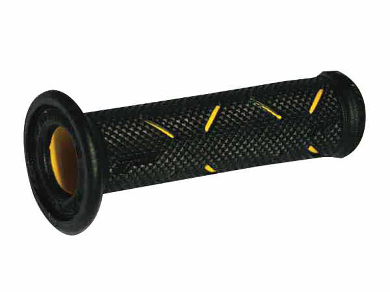 Manopole ProGrip Dual Density 717 Gialle Strada Forate