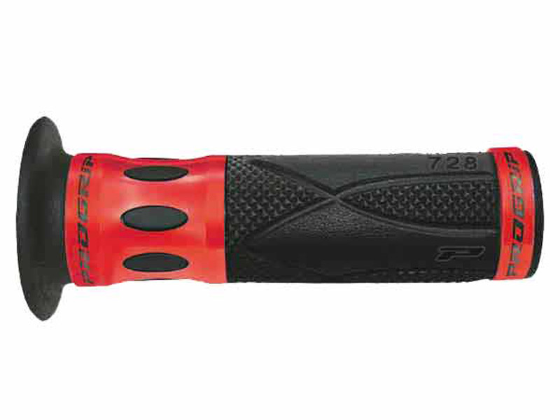 Manopole ProGrip 728 Rosse Strada Forate