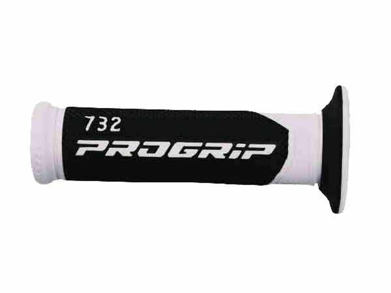 Manopole Dual Density ProGrip 732 Bianche Scooter