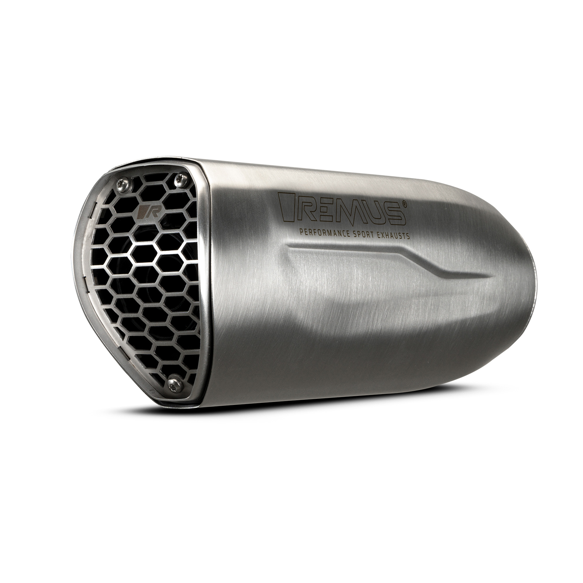 Silenziatore Remus Nxt acciaio spazzolato racing per BMW S 1000 R 2021-2023