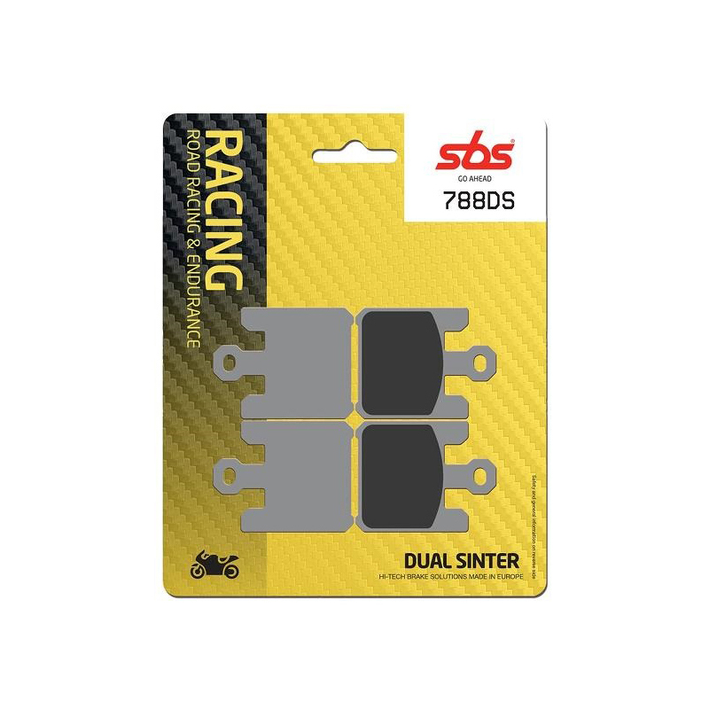 Set pastiglie freno anteriori SBS serie DS1 per SUZUKI GSX-R 1000 2003