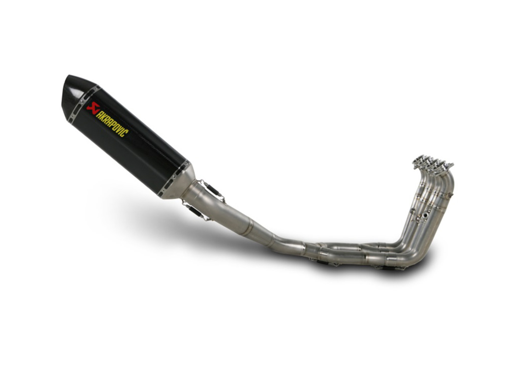 Scarico completo Akrapovic racing con silenziatore Carbonio con fondello in carbonio per BMW S 1000 RR 2009-2014