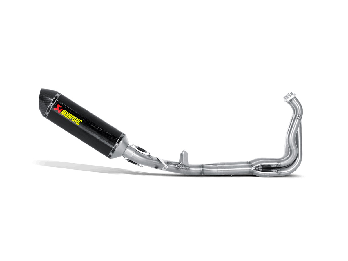 Scarico completo Akrapovic racing con silenziatore Carbonio con fondello in carbonio per KAWASAKI Z 1000 2014-2020