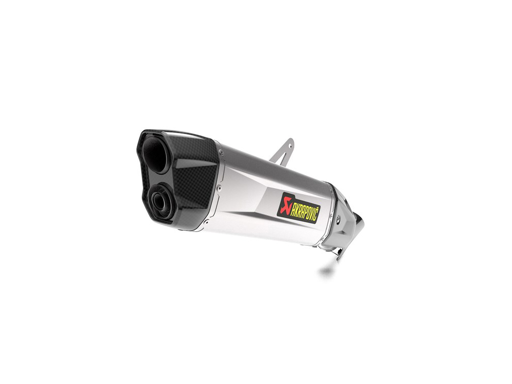 Silenziatore omologato Akrapovic Titanio con fondello in carbonio per HONDA CRF 1100 L AFRICA TWIN 2020-2023
