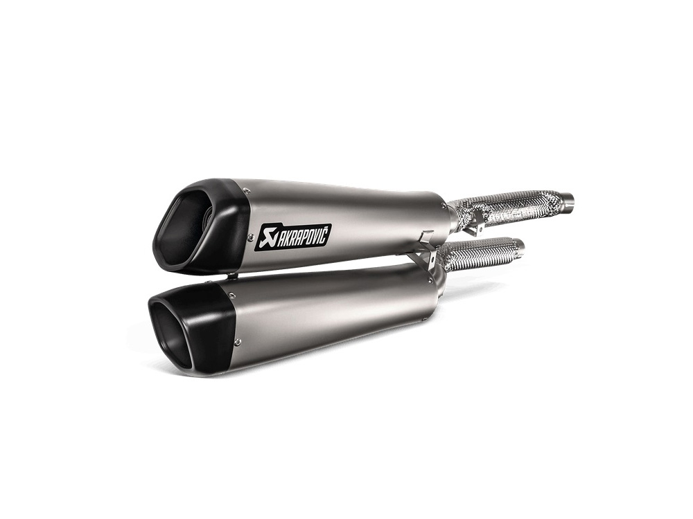 Silenziatore omologato Akrapovic Titanio per TRIUMPH SCRAMBLER 1200 2019-2020
