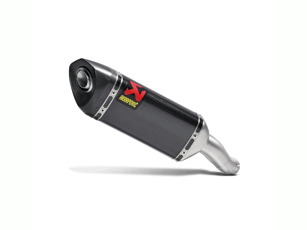 Silenziatore omologato Akrapovic Carbonio con fondello in carbonio per YAMAHA YZF-R25 2014-2020