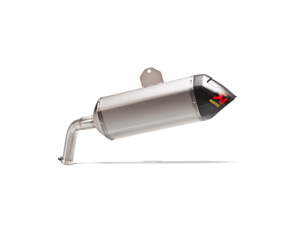 Silenziatore omologato Akrapovic Titanio con fondello in carbonio per YAMAHA XTZ 1200 SUPERTENERE' 2010-2020
