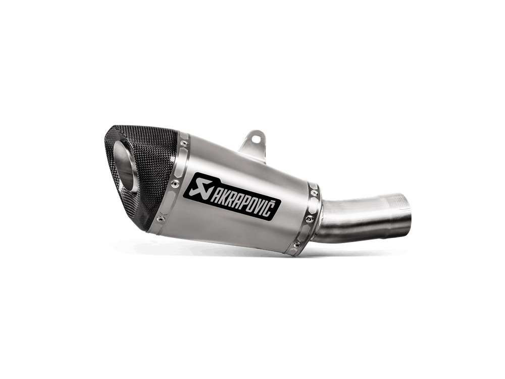 Silenziatore racing Titanio con fondello in carbonio Akrapovic per HONDA CB 1000 R 2018-2024