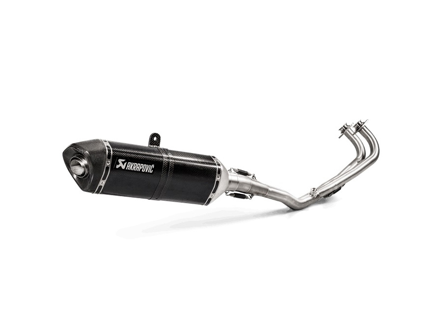 Scarico completo racing Carbonio linea scooter Akrapovic per SYM MAXSYM TL 500 2020
