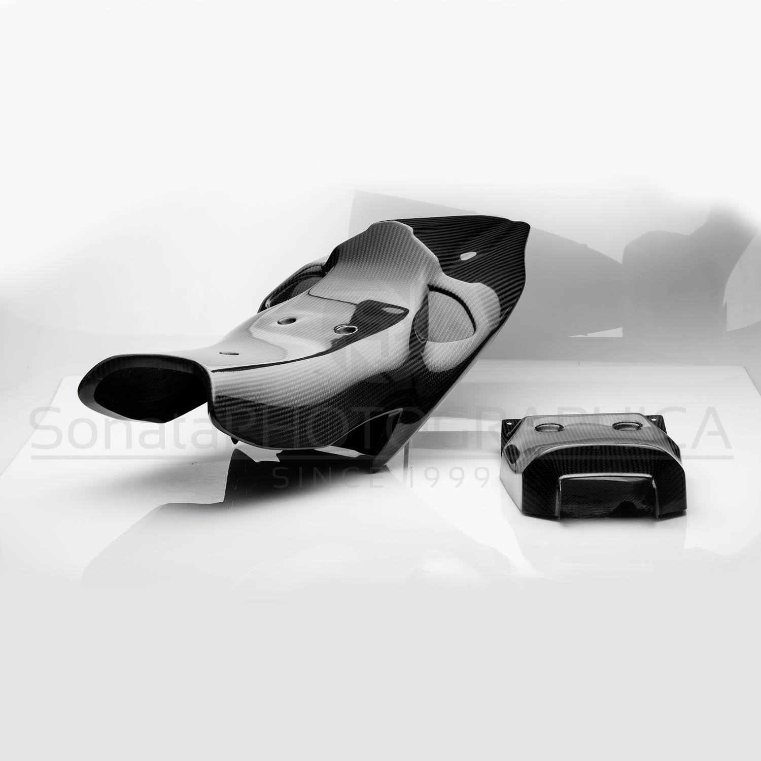 Codone monoposto racing in carbonio Strauss per BMW S1000RR 2019-2022