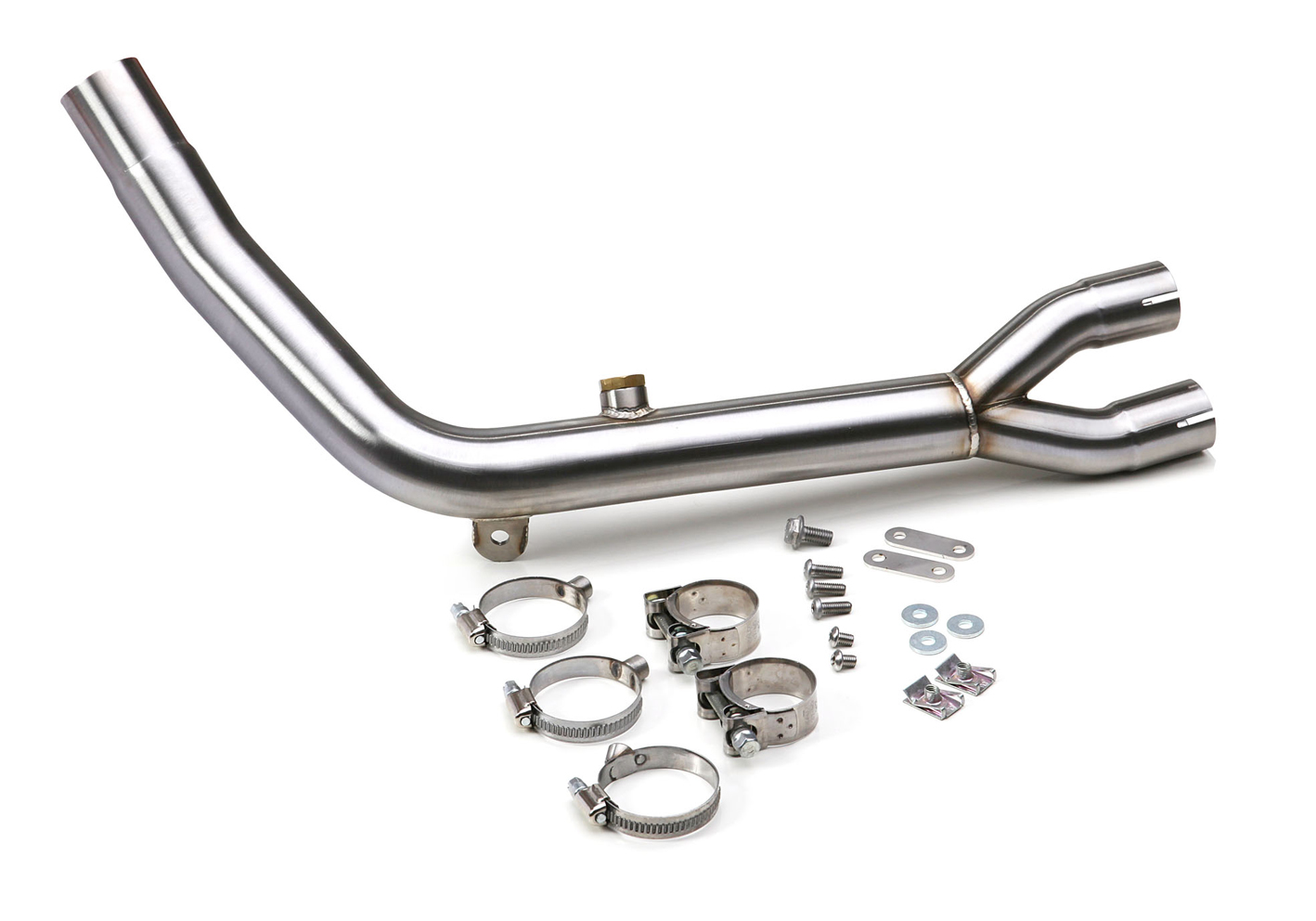Collettore decatalizzato in acciaio Mivv per HONDA XLV TRANSALP 700 2008-2013