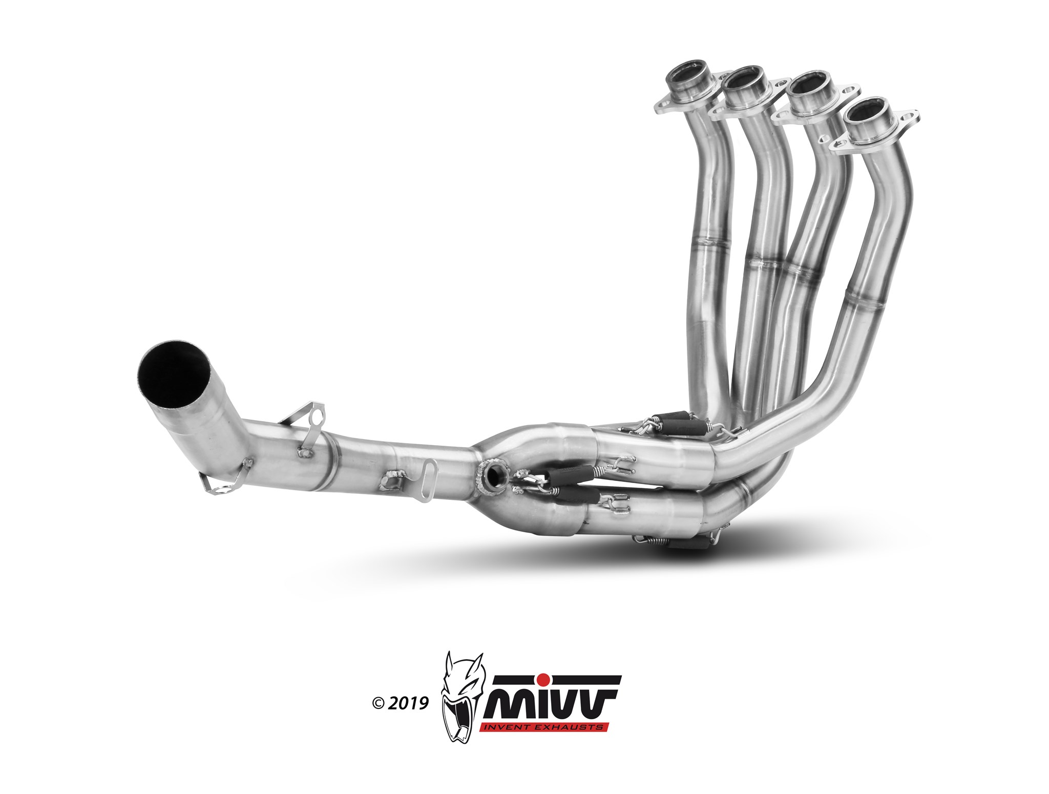 Collettori racing in acciaio Mivv per KAWASAKI Z 900 RS 2018-2024