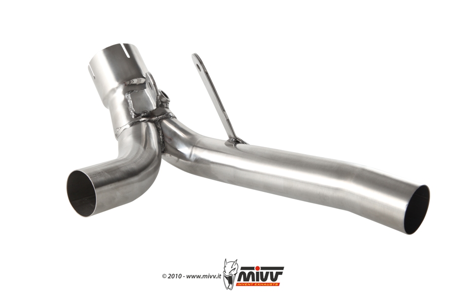 Collettore decatalizzato in acciaio Mivv per SUZUKI GSX-R 1000 2009-2011