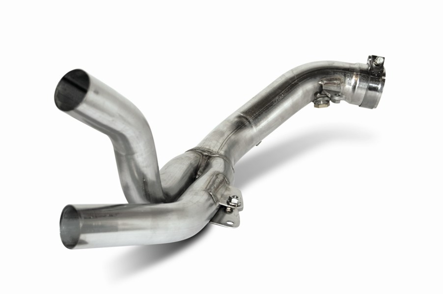 Collettore decatalizzato in acciaio Mivv per YAMAHA YZF 1000 R1 2007-2008