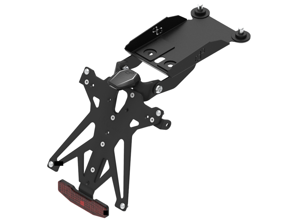 Kit portatarga regolabile Lightech per DUCATI HYPERMOTARD 939 2016-2018