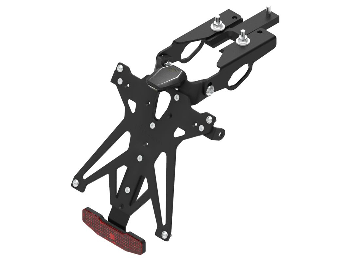 Kit portatarga regolabile Lightech per KAWASAKI ER6 N 2012-2016