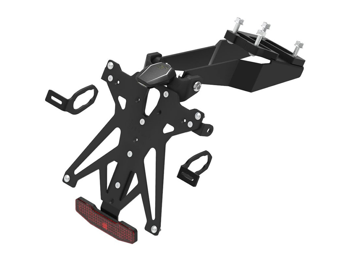 Kit portatarga regolabile Lightech per KAWASAKI Z H2 2020-2022
