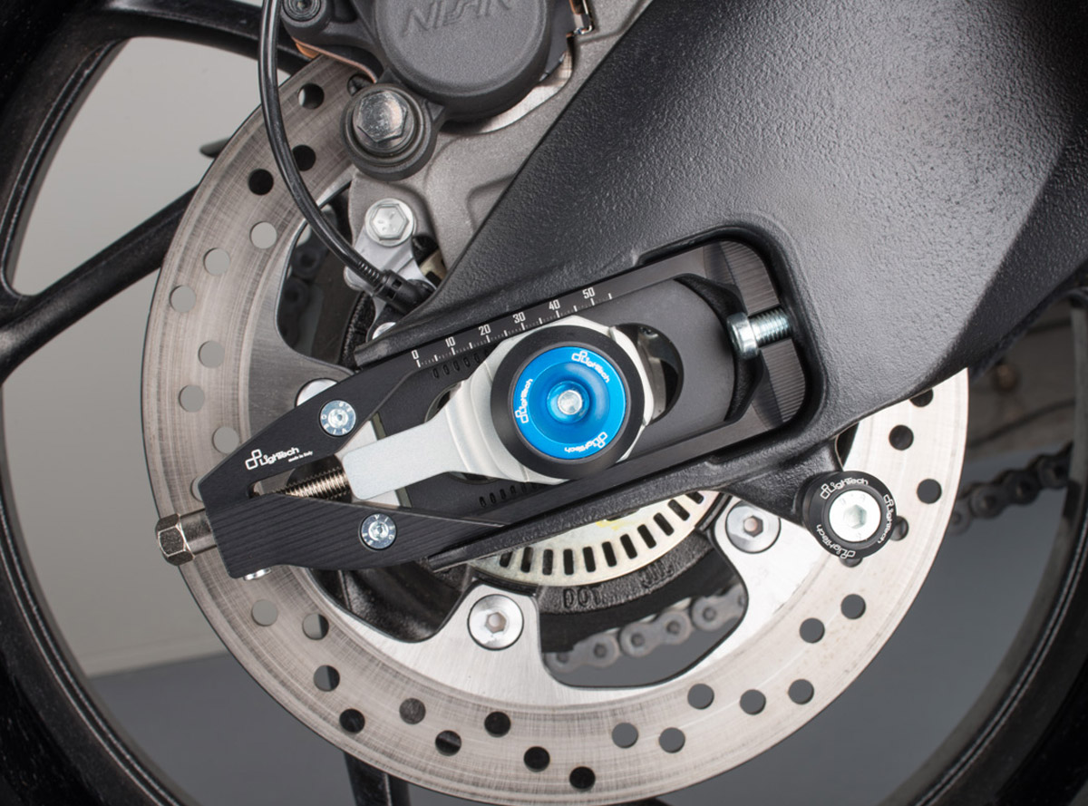 Protezioni perni ruota LighTech kit anteriore e posteriore per SUZUKI GSX-S 1000 /GT 2021-2024