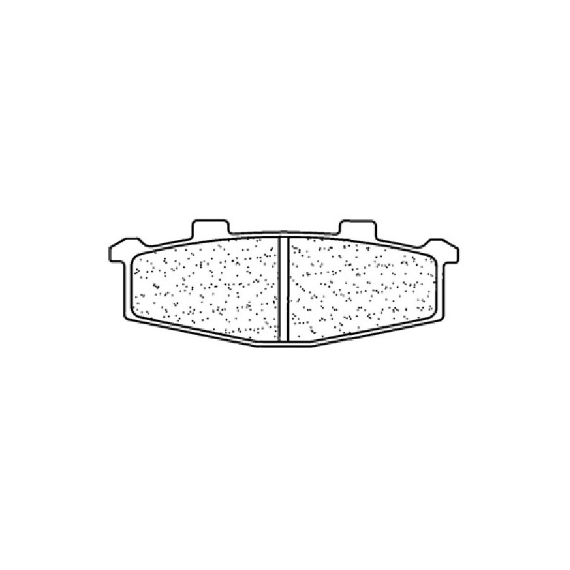Set pastiglie freno anteriori CL-Brakes serie A3+ per KAWASAKI GPZ 500 S 1994-2005