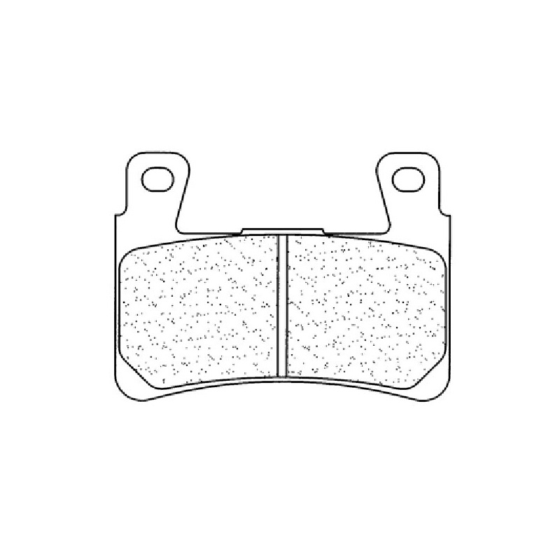 Set pastiglie freno anteriori CL-Brakes serie A3+ per HONDA CB 1300 S 2005-2006