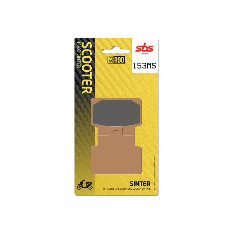 Set pastiglie freno anteriori SBS serie MS per APRILIA LEONARDO 150 1999-2004
