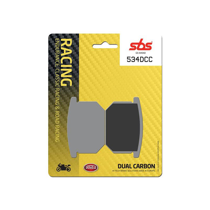 Set pastiglie freno anteriori SBS serie DCC per SUZUKI GS 550 1977-1978 E