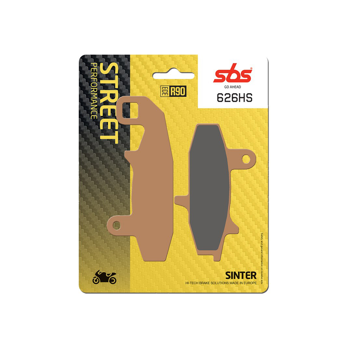 Set pastiglie freno anteriori SBS serie HS per SUZUKI DR 650 RSE 1989-1993
