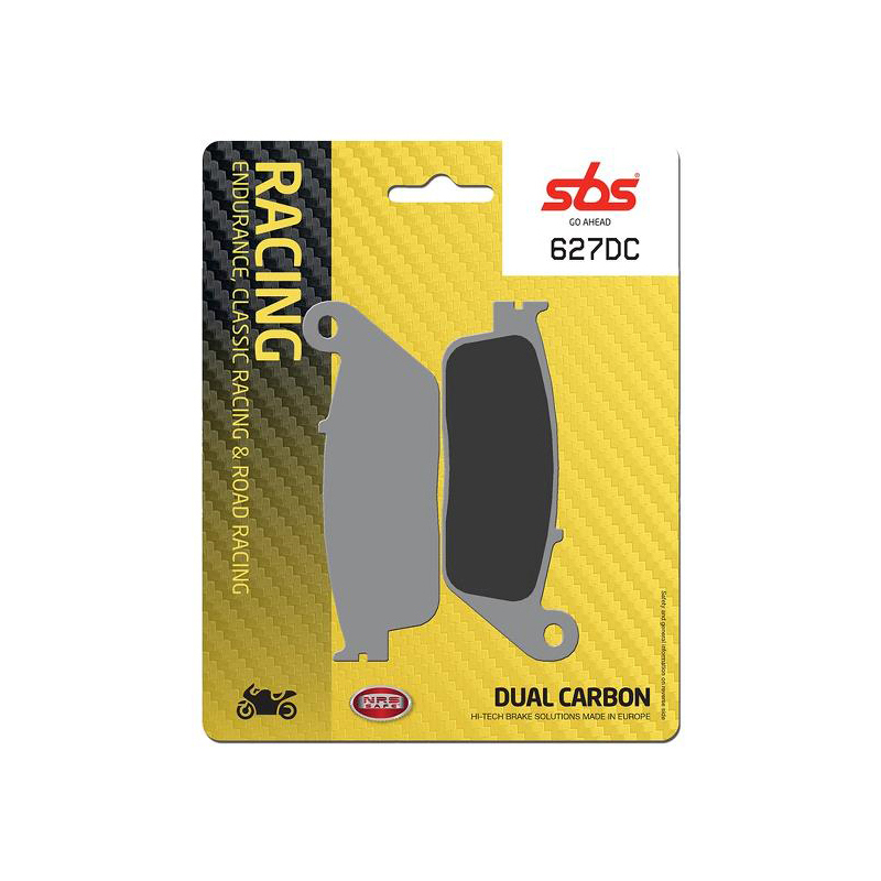 Set pastiglie freno anteriori SBS serie DC per TRIUMPH THRUXTON 900 2004-2015