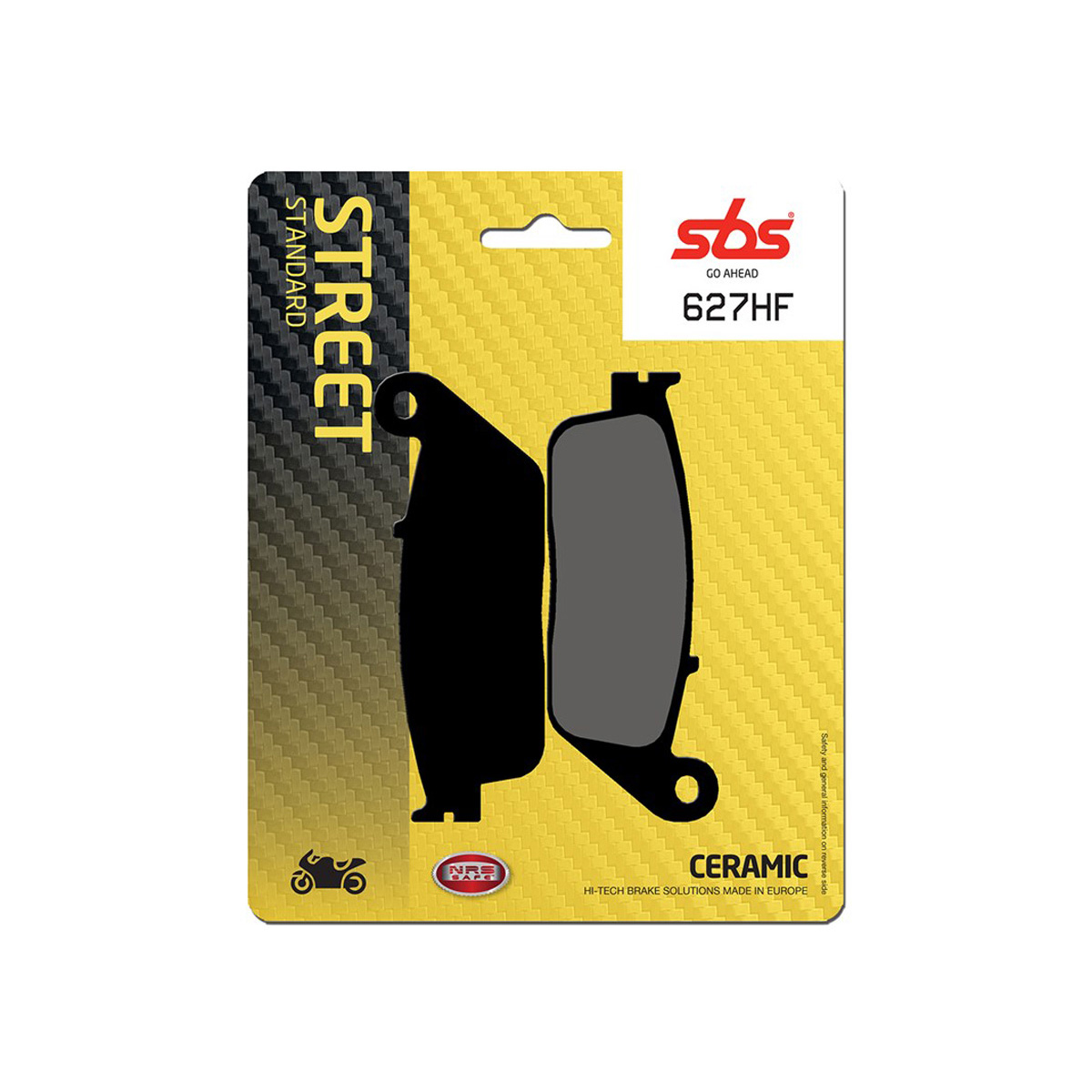 Set pastiglie freno anteriori SBS serie HF per BMW C 600 SPORT 2012-2015