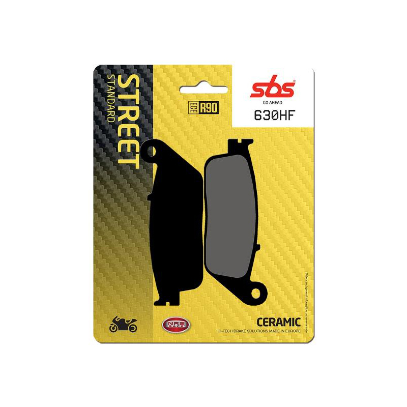 Set pastiglie freno posteriori SBS serie HF per TRIUMPH TIGER 900 1999-2000