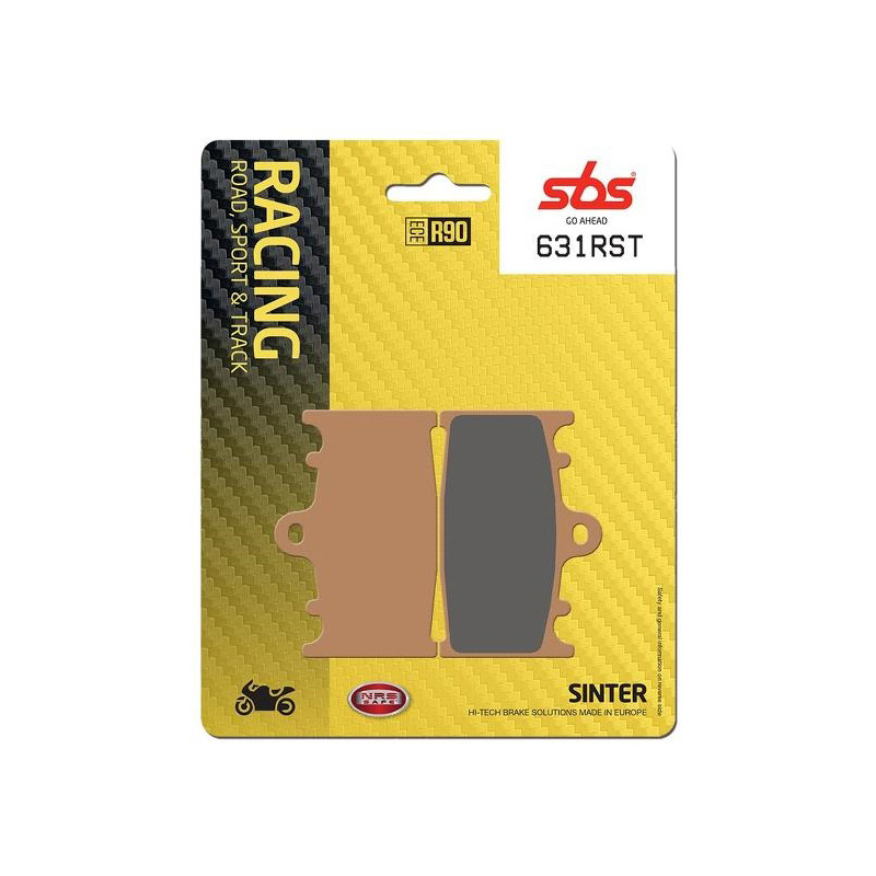 Set pastiglie freno anteriori SBS serie RST per HUSABERG 400 FS C 2001-2003
