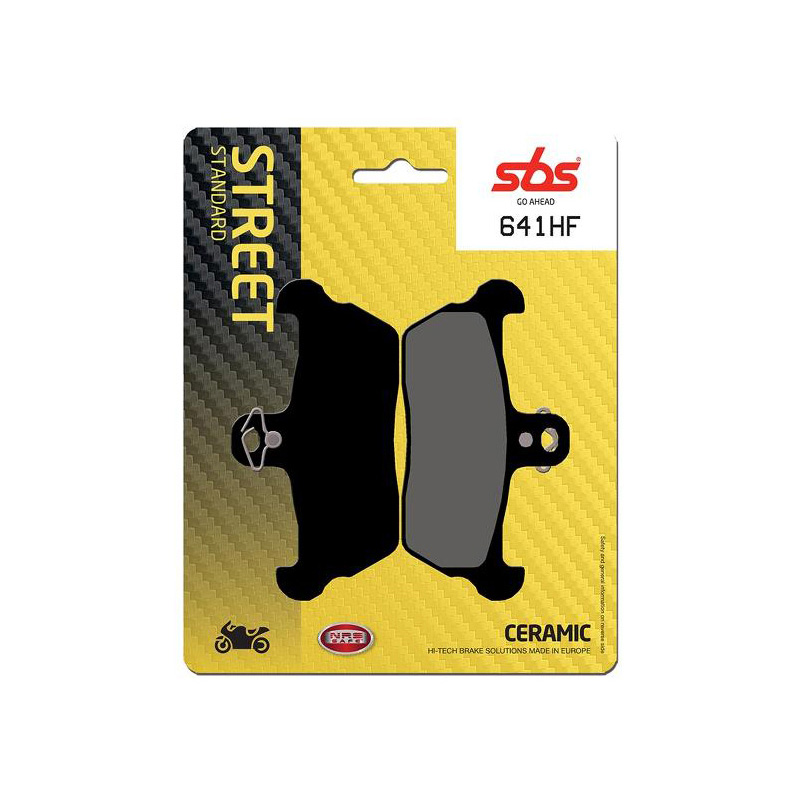 Set pastiglie freno anteriori SBS serie HF per GILERA NORDWEST 600 1991-1993