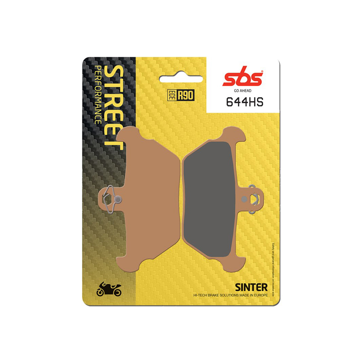 Set pastiglie freno anteriori SBS serie HS per BMW K1 1988-1993