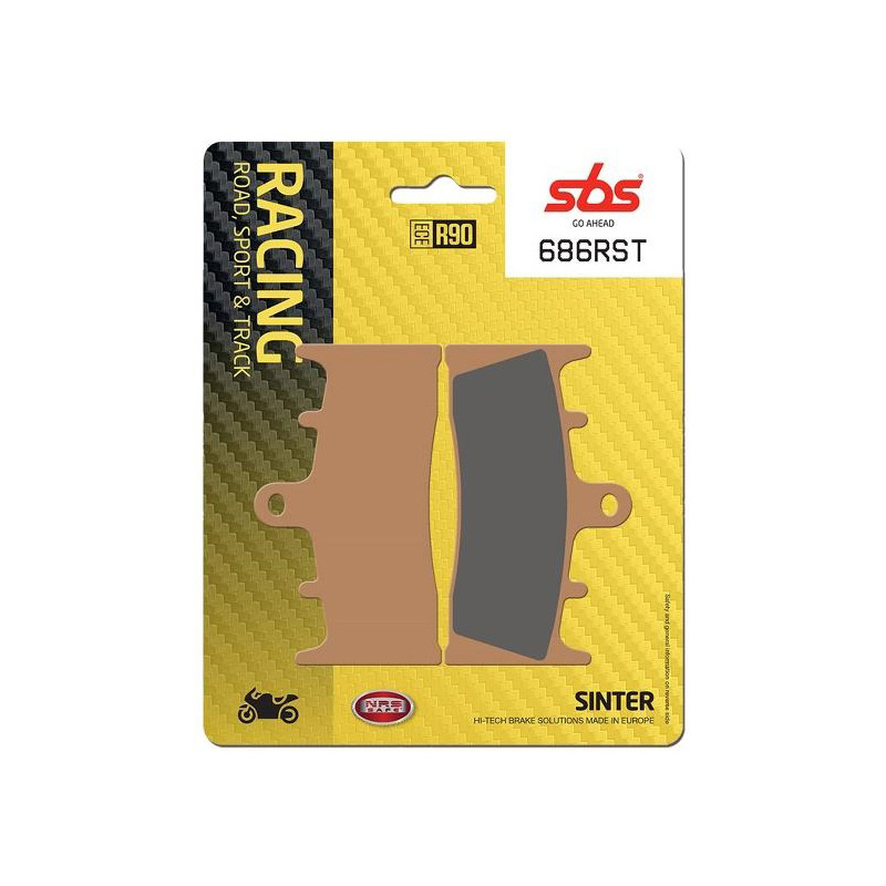 Set pastiglie freno anteriori SBS serie RST per SUZUKI TL 1000 R 1998-2003