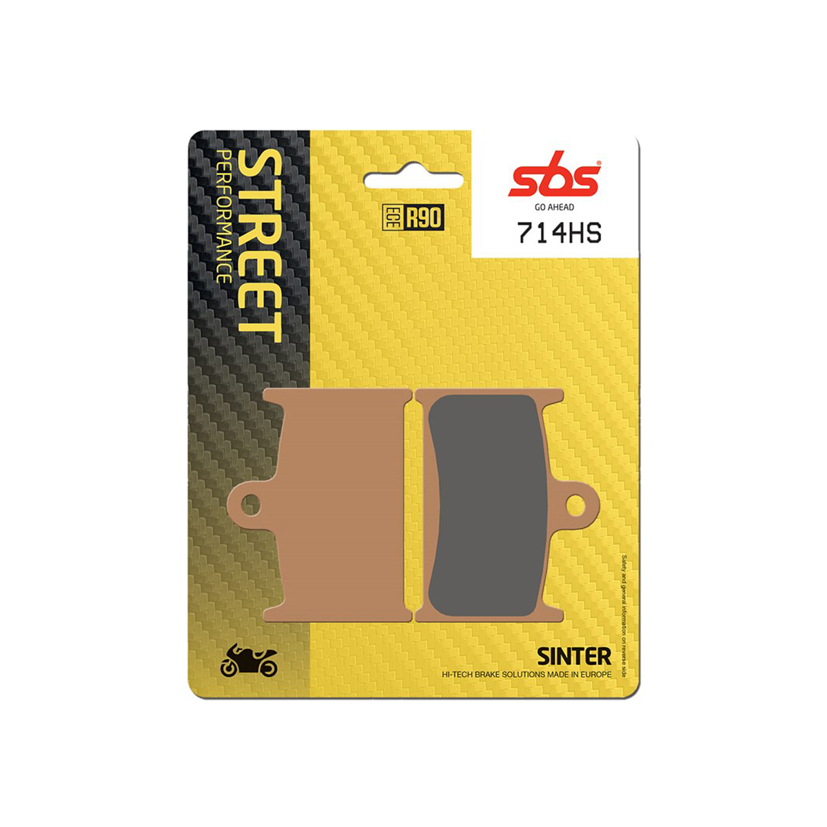 Set pastiglie freno anteriori SBS serie HS per SUZUKI RF 900 R 1994-1996