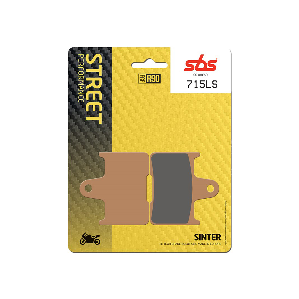 Set pastiglie freno posteriori SBS serie LS per HONDA CB 1300 1998-2002