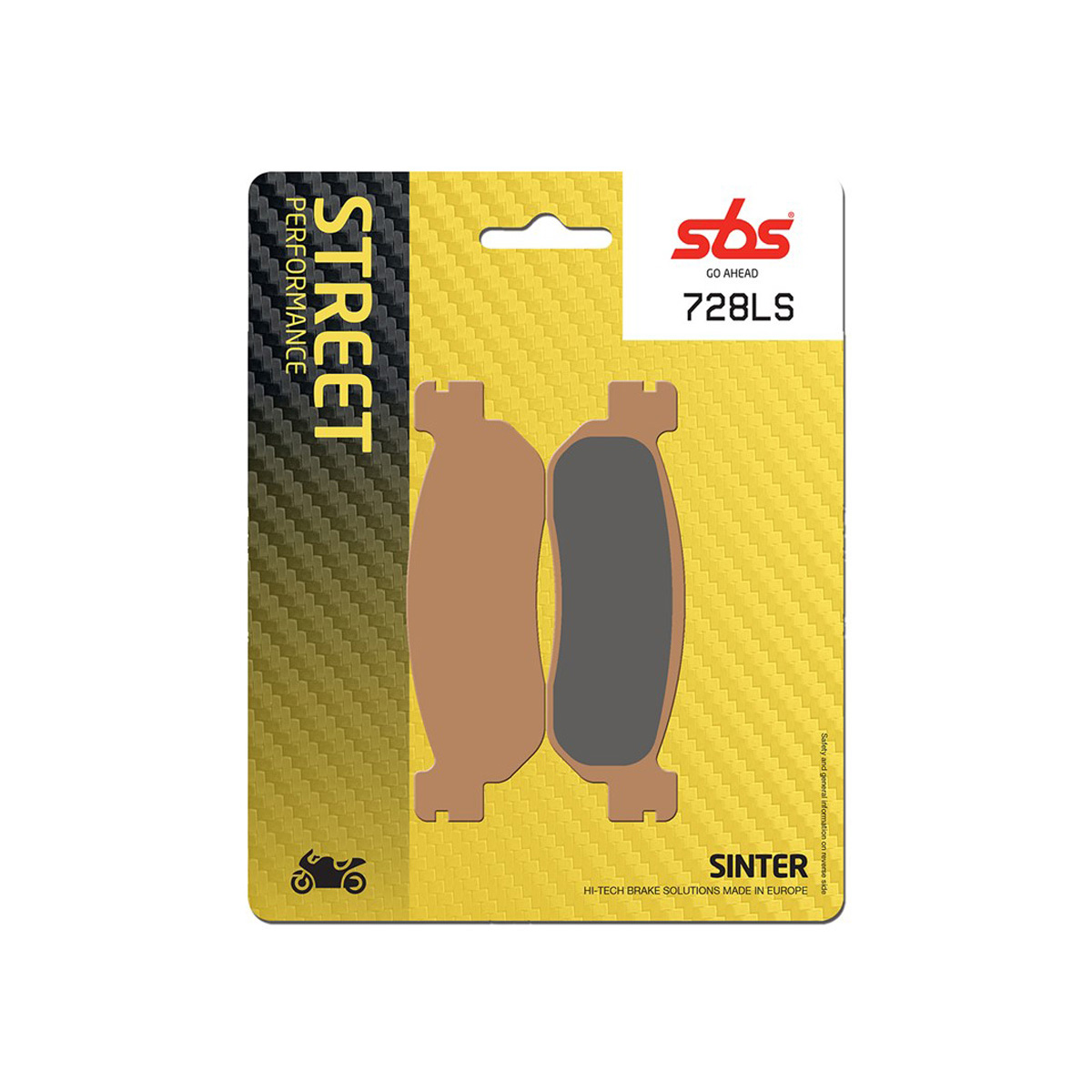 Set pastiglie freno posteriori SBS serie LS per YAMAHA X MAX 250 2010-2016