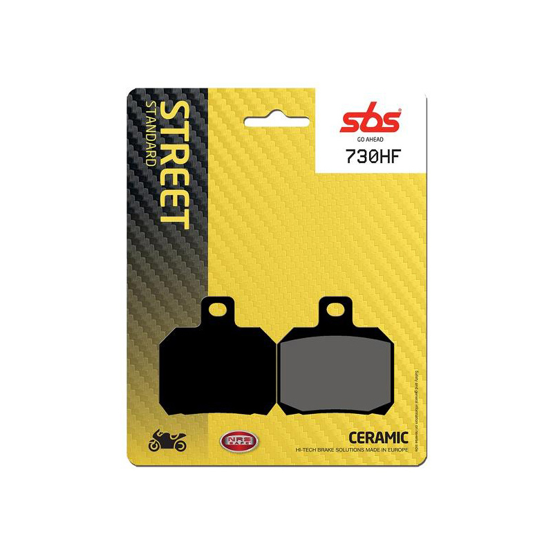 Set pastiglie freno posteriori SBS serie HF per BENELLI TORNADO 1000 2003-2005