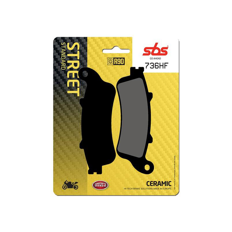 Set pastiglie freno posteriori SBS serie HF per HONDA CBR 1100 XX 1996-2003