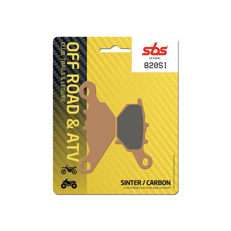 Set pastiglie freno posteriori offroad SBS serie SI per SUZUKI RM 85 2005-2022